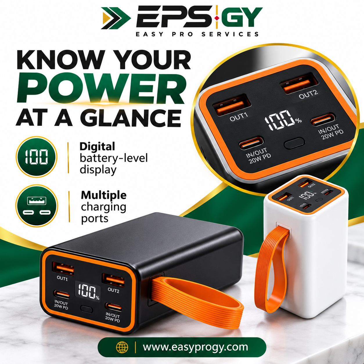 Super Fast Charge Power Bank (50,000mAh)
